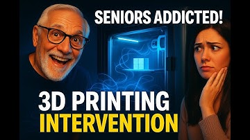 3D Printing Addiction! Senior Citizen Opens Up About The Cost That Could Bring Everything Crumbling!