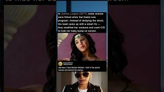 In Justice League 2017 Some Scenes Were Filmed While Gal Gadot Was Pregnant