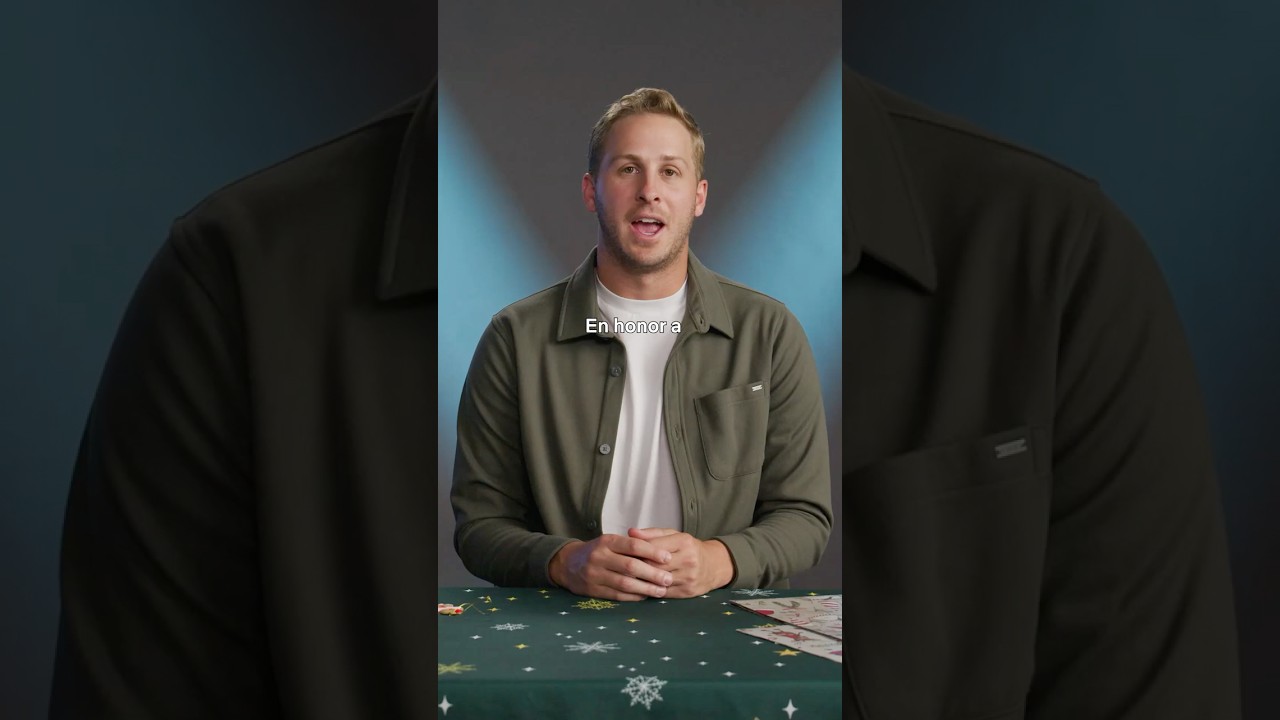 Jared Goff confiesa que nunca antes ha envuelto nada con éxito 😂