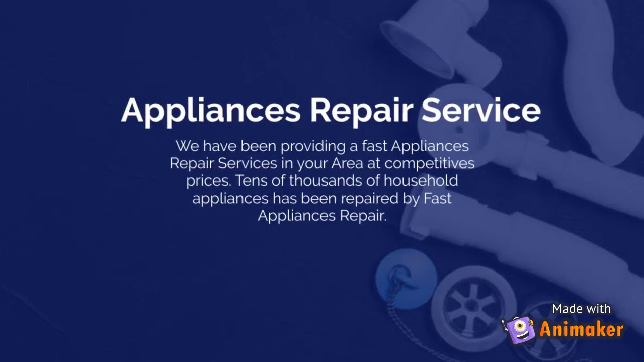 Fast Appliances Repair YouTube