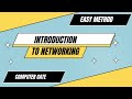 Introduction to Networking I Networking I Computer Networking