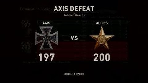 200 kill game choke COD WW2