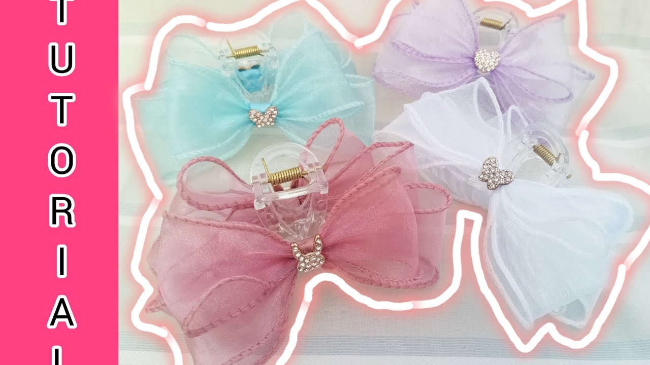 Hair Claw Tutorial (နောက်ညှပ်ကလစ်လုပ်နည်း)