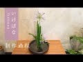 【解説字幕付き】アガパンサスを生ける | 季節の花 | 御室流