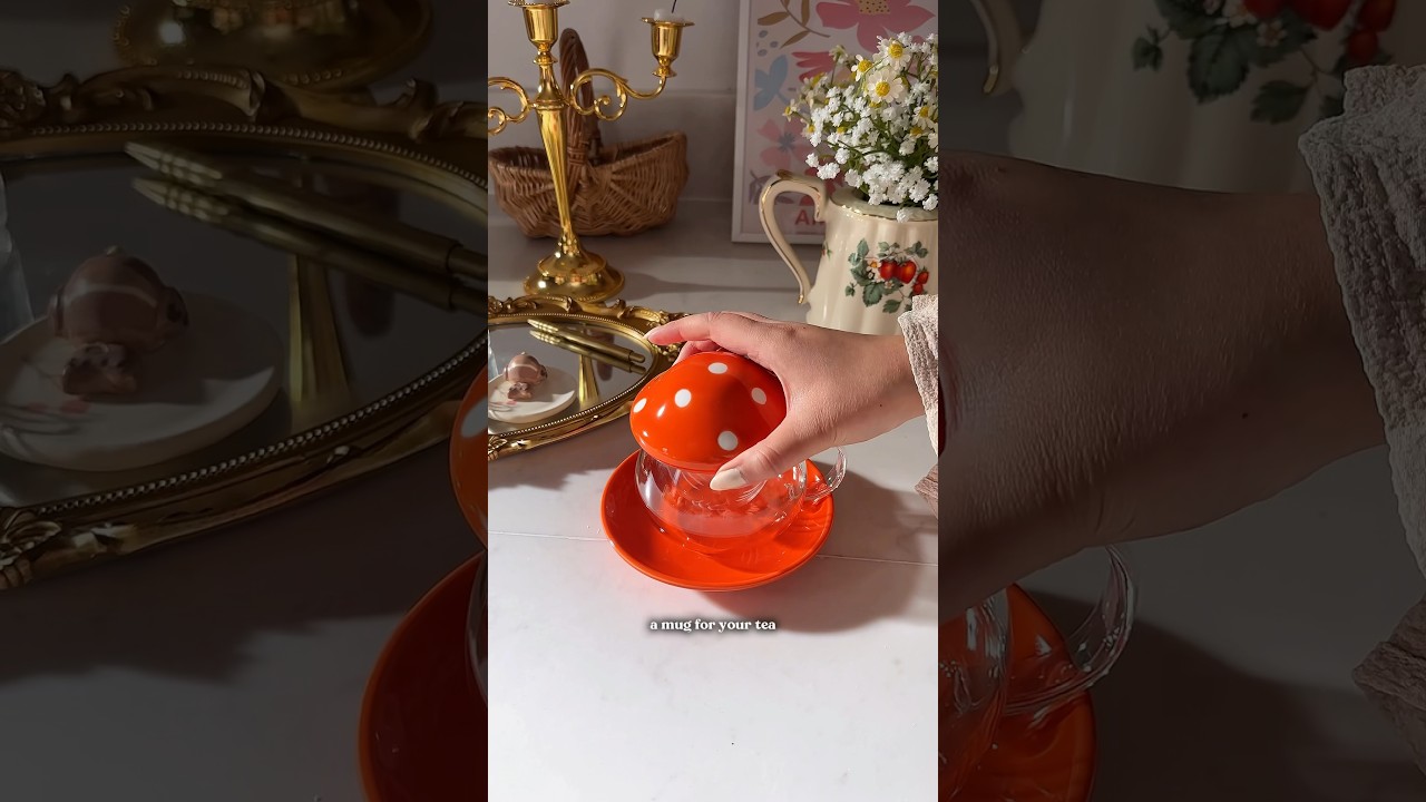 Autumn Mushroom home decor that makes me feel cozy inside 