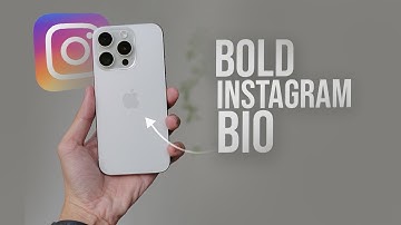 How to Bold Text in Instagram Bio (tutorial)