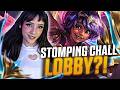 STOMPING CHALLENGER LOBBY WITH MY MILIO | EmiliaCosplay