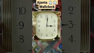 Ajanta⏰ wall clock model:321 #quartz #ajanta #wallclock #watch #shorts #clock #trending #time #tech