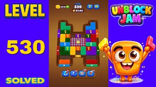 Unblock Jam Level 530 Walkthrough Solution