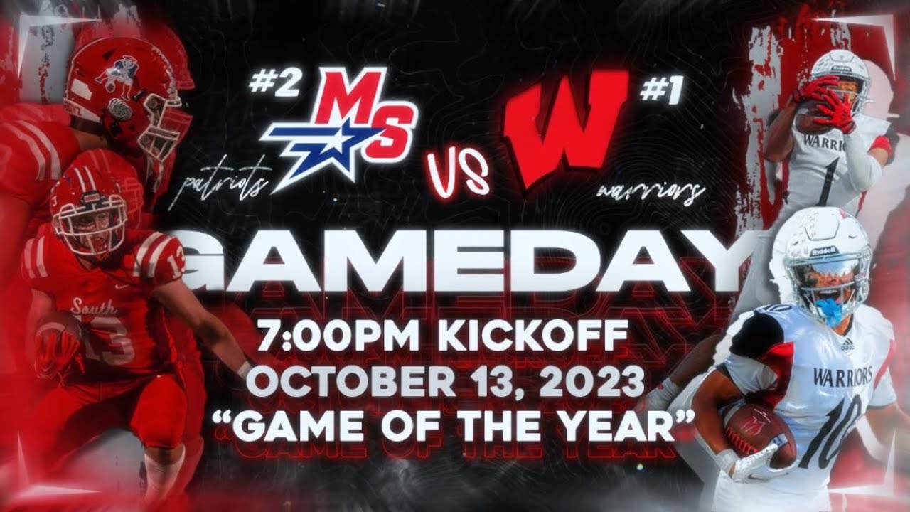 2 Millard South vs 1 Westside Nebraska Game Of The Year Varsity