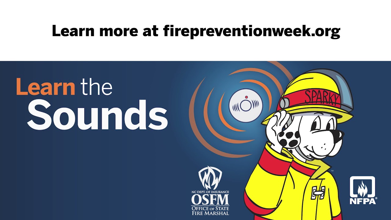Learn the Sounds of Fire Safety