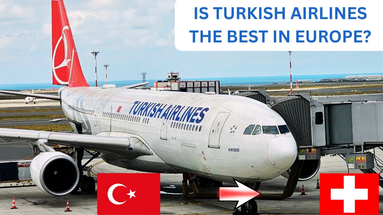 TRIP REPORT | FIRST TIME ON TURKISH AIRLINES | AIRBUS A330-300 (ECONOMY CLASS) | ISTANBUL TO ZURICH.