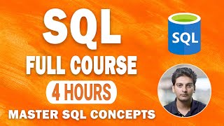 sql tutorial for beginners | sql full course | learn sql in 4 hours | great learning