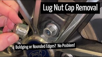 Lug Nut Cap Removal