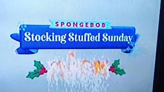 Nick Spongebob's Stocking Stuffed Sunday Screen Bug On