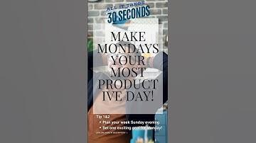 Transform Your Monday Mindset in 30 Seconds!