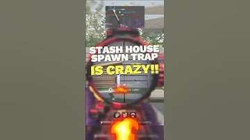 STASH HOUSE SPAWN TRAP IS CRAZY!! 😱 #callofduty #mw3 #mw3clips #season4 #sniping #shorts