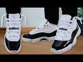 tying jordan 11