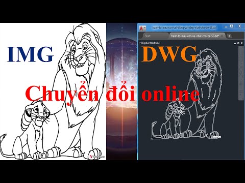 Chuyển đổi online tư ảnh sang autocad ( IMG to DWG )