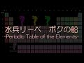 【勉強がはかどる音楽：化学】 水兵リーベ 僕の船 -Periodic Table of Elements-