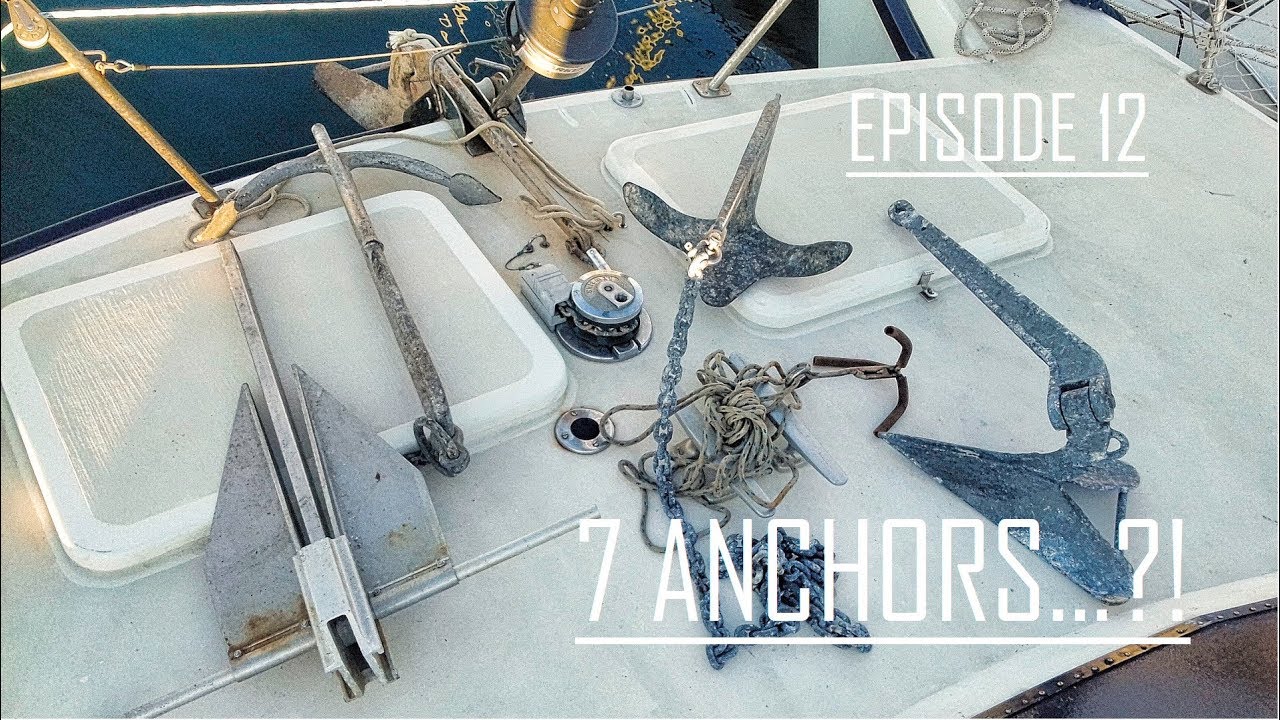 7 ANCHORS...? Sailing Exodos, ep.12