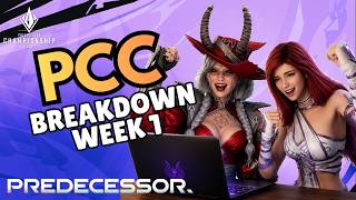 PCC Breakdown Week 1 | Predecessor