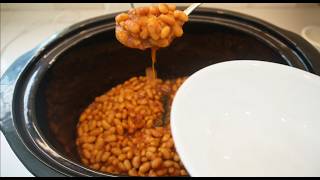 Easy Slow Cooker Baked Beans