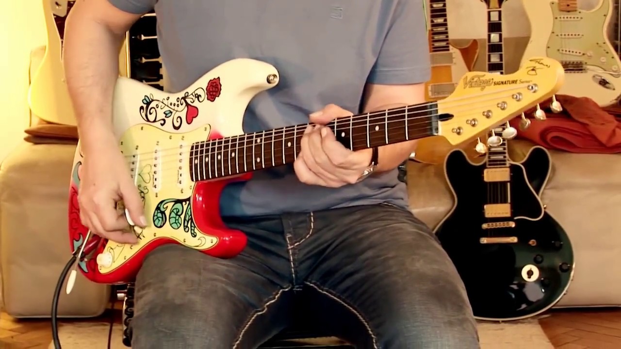 Vintage V6 Thomas Blug Signature, Summer Of Love | Gear4music demo