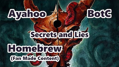 Blood on the Clocktower BotC 7/08/2021 Homebrew Script  Secrets and Lies - Voyeur
