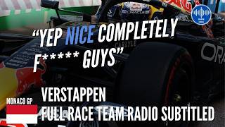 "ENGINE IS BROKEN ENGINE IS BROKEN" - Max Verstappen Full Team Radio Monaco Grand Prix 2026