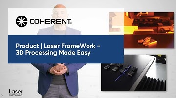 Coherent | Laser FrameWork Software Suite - Easy Processing of 3D Workpieces