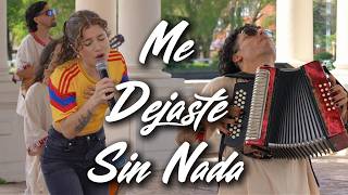 Homenaje a Patricia Teherán desde ARGENTINA - Gabi Cuicchi y La Junta Vallenata -ME DEJASTE SIN NADA