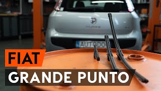 Πώς αλλαζω Μάκτρο καθαριστήρα FIAT GRANDE PUNTO (199) - οδηγός βίντεο