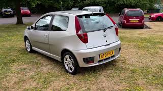 Super rare Fiat Punto HGT with only 78k miles for sale. £2499 Fiat Punto For Sale