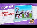 Pop Up Lomba 17 Agustusan #popup #popup3d #popuptutorial #popuptemplate