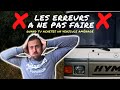 Erreurs a eviter avant dacheter un camping car  vehicule amenage