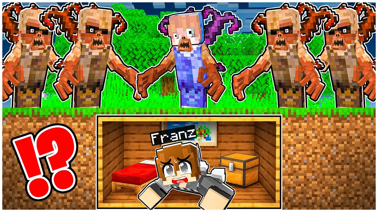 FRANZ & JOJO BERTAHAN DARI WABAH VIRUS MENGERIKAN di MINECRAFT❗❗
