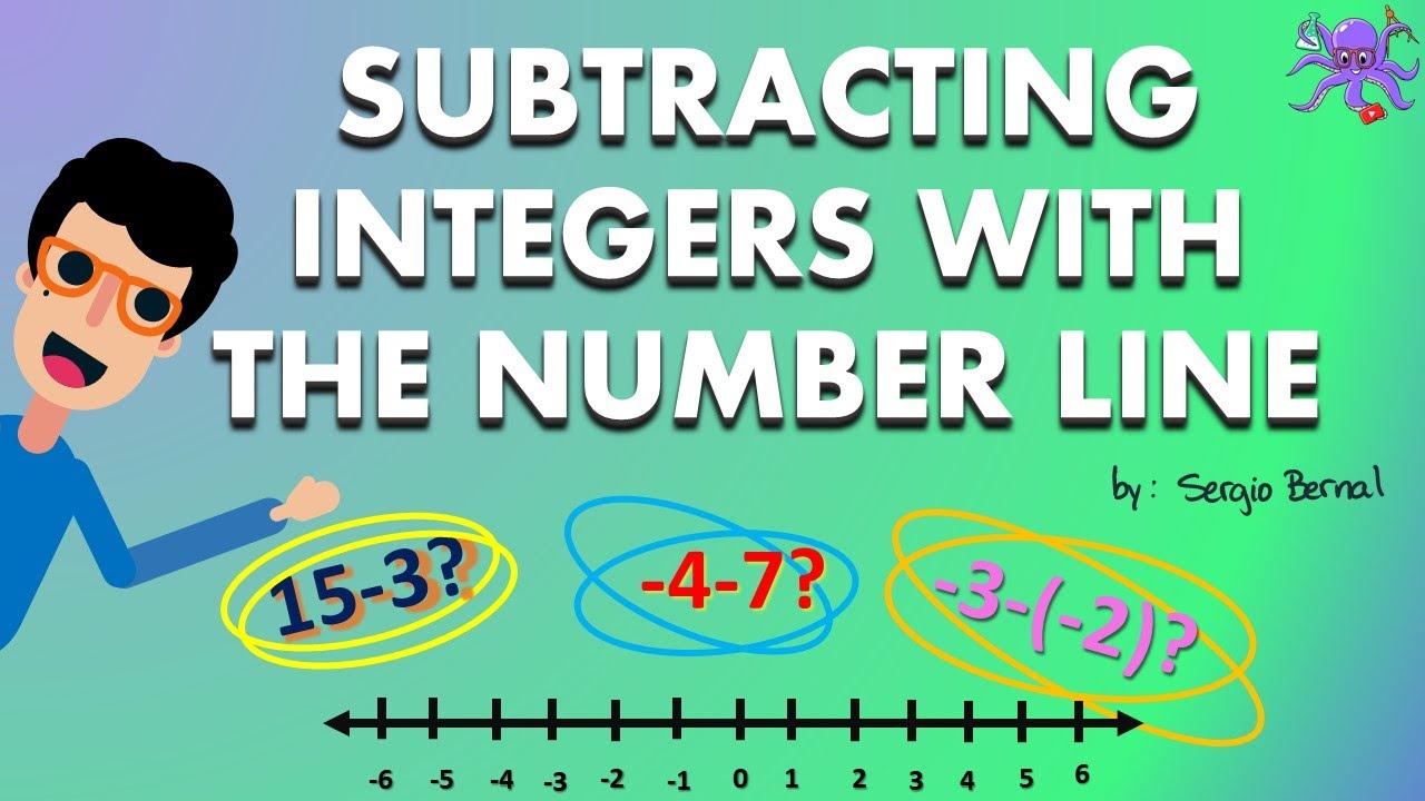 THE NUMBER LINE | SUBTRACTING INTEGERS IN THE NUMBER LINE - OH
