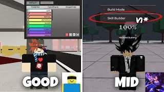 JJS SKILL BUILDER vs TSB SKILL BUILDER v1 | JJS AND TSB