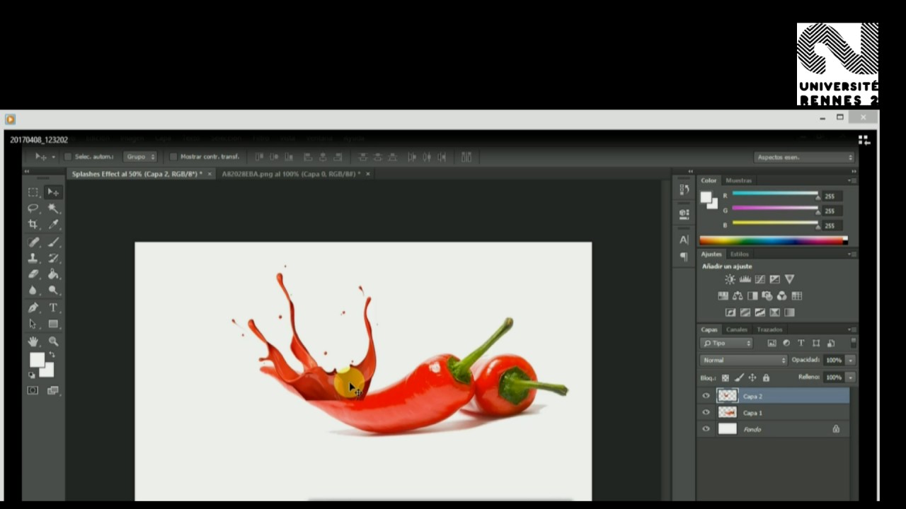 Comment Faire Un Fond Dégradé Sur Photoshop Effet Brodé Photoshop : Comment créer un effet glitch dans Photoshop