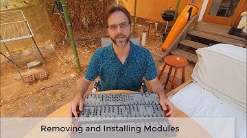 AE Modular - Getting Started 12 - Removing and Installing Modules