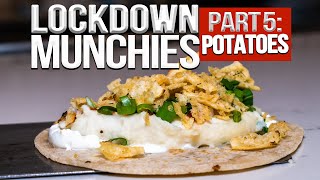 QUARANTINE (LOCKDOWN) MUNCHIES PART 5  POTATOES! | SAM THE COOKING GUY 4K