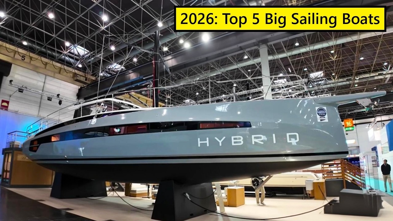 ⁣Top 5 big sailing boats for 2026