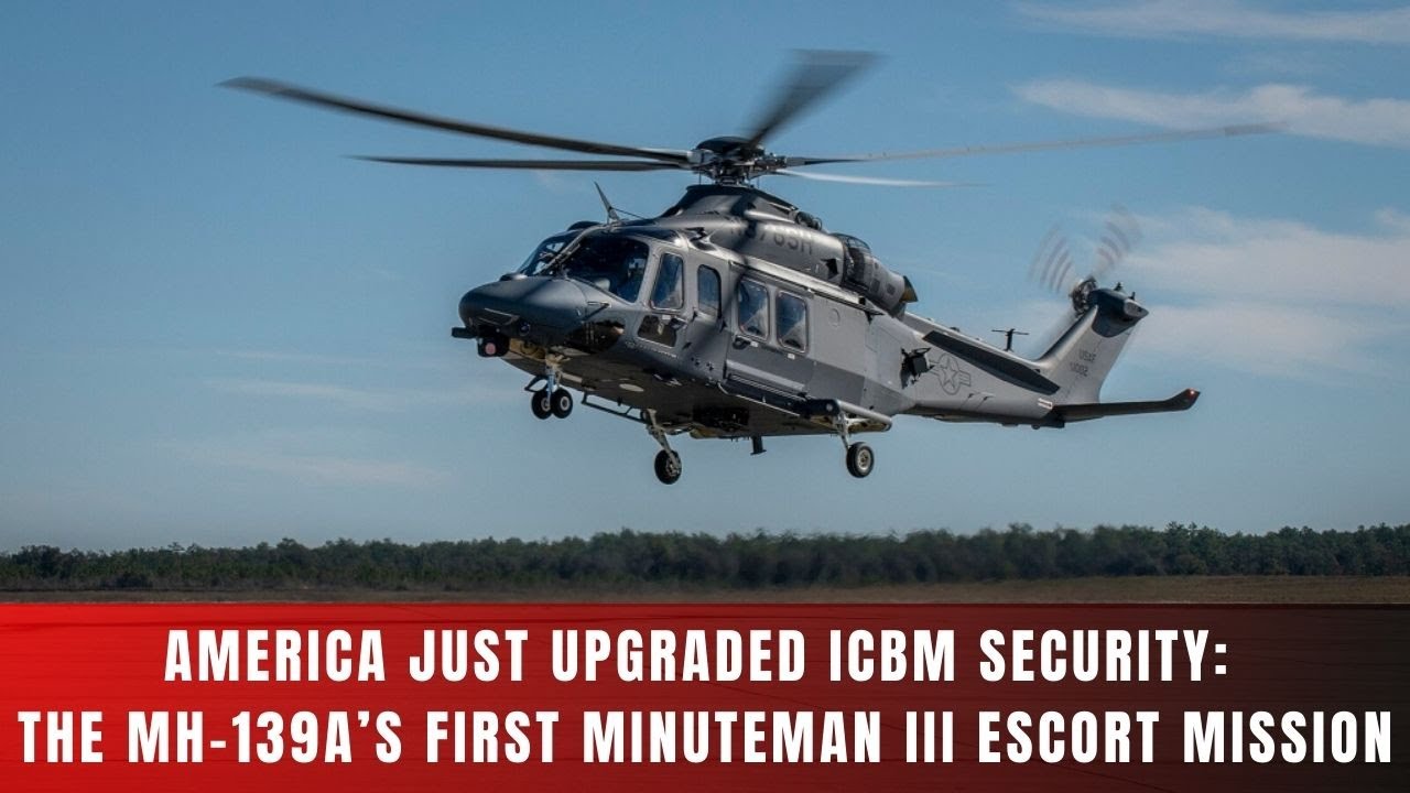 Объяснение первой миссии эскорта MH-139A Grey Wolf с участием вертолета Minuteman III.