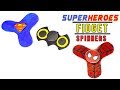 3 Minute Crafts / DIY Superhero Fidget Spinners without bearings / Best Superhero crafts