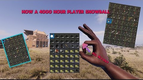 The 24 Hour Snowball Rust Console