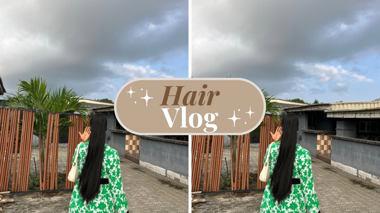 Mini hair vlog | How to style a ponytail 