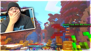 REACTING TO MINECRAFT RTX! | Minecraft RTX Gameplay