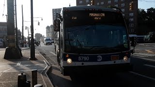 MTA: 2011 NovaBus LFSA Articulated Low Floor [5790] Bx28 bus