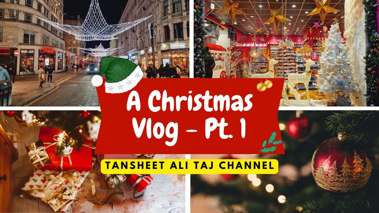 London Christmas Lights Vlog | Part 1 | Oxford Street | Piccadilly Circus